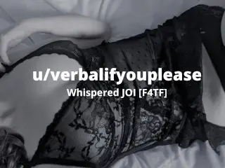 Whispered JOI for your Girlcock [F4TF] [british Lesbian Audio]