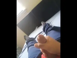Latino Jerking off Moaning and Cumming 😉