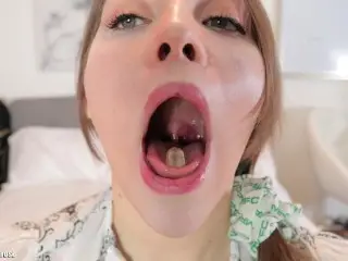 Hungry Giantess: Gummy Bear Swallow Fantasy