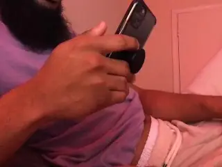 Teasing my Dick to a Video a Fan sent me - Pornhub Gay