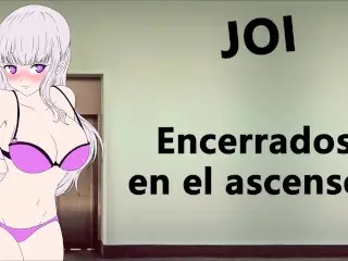 JOI - Encerrados En El Ascensor. Sigue Las Instrucciones...