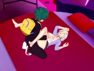 Deku Gets Full Service from Bakugo's Mother | my Hero Academia Hentai