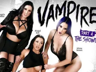 GIRLSWAY - Vampire Angela White and her Leader Hard Fuck Abigail Mac to make her Part of the Coven