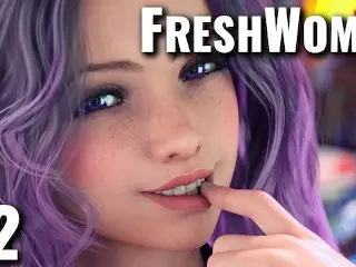 FRESHWOMEN #02 – Visual novel PC Gameplay