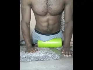 Horny Hot Guy Dry Humping Rolling Massage Sexual after Gym