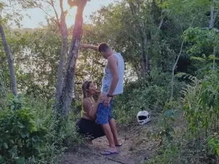 I took the Pregnant Maid's Niece to the Scrub.