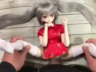 Mini Doll in a Red Dress