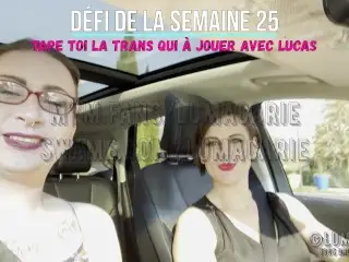 Week 25 Challenge with Beautiful Transexual Amelie Vixen