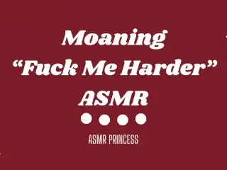 ASMR “fuck me Harder” F4M