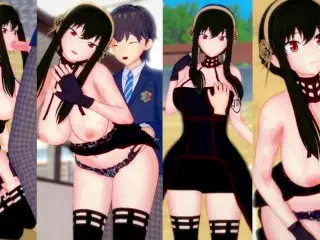 【エロゲーコイカツ！】SPYヨル・フォージャー3DCG巨乳アニメ動画[Hentai Game Koikatsu! スパイファミリー Yor Forger]