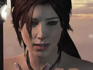 TOMB RAIDER NUDE EDITION COCK CAM GAMEPLAY #6