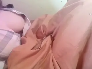 My Friends Cute Sister Watching Movies LOVELY BOOBS