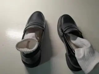 Cum on School Girls Shoes