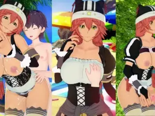 [hentai Game Koikatsu! ]have Sex with Big Tits OVERLORD Lupusregina.3DCG Erotic Anime Video.