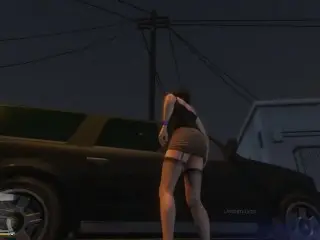 Daddy is Fucking a Street Hooker-GTA Part 7