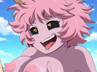 MINA ASHIDO wants DEKU'S MILK! (BOKU NO HERO ACADEMIA)