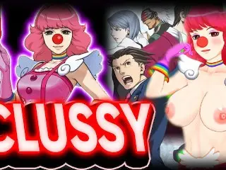 Clussy Hentai - Geiru Toneido Hottest Clown Ace Attorney | Anime Waifu Rule34 R34 Hardcore Sex JOI