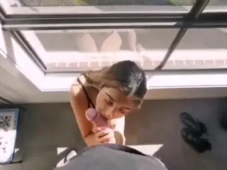 Tight Asian Pussy Enjoys Morning Fuck BJ POV