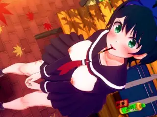 RUKA SARASHINA DOES HER FIRST TIME WITH YOU RENT a GIRLFRIEND HENTAI