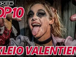 Wicked - Top 10 Kleio Valenting Videos - Blonde Inked Babe Rides and Fucks Big Dicks