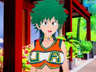 MY HERO ACADEMIA FEMALE DEKU IZUMI MIDORIYA ANIME HENTAI 3D UNCENSORED