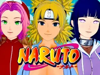 NARUTO ANIME HENTAI 3D COMPILATION (Hinata Hyuga, Sakura Haruno, Temari Nara)