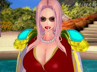 ONE PIECE MARINE OFFICER HINA ANIME HENTAI 3D UNCENSORED