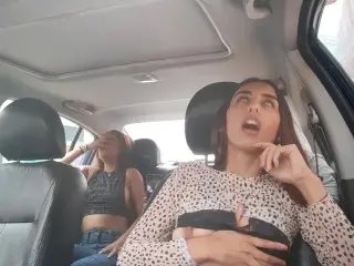 My Boyfriend Records us with my Friend using Lovense in his Car