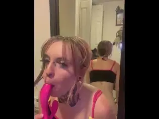 Solo Anal with my Long Toy