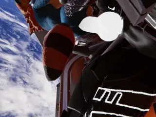 Female Protogen Gets Rough Anal from Zetagen