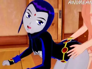 TEEN TITANS RAVEN ANIME HENTAI 3D UNCENSORED