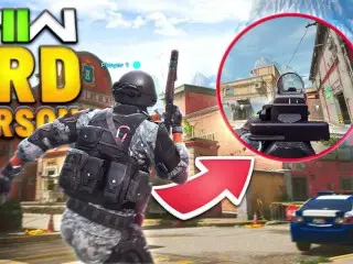 3RD PERSON MODE GAMEPLAY IN MODERN WARFARE 2! (MW2 3rd Person Mode)