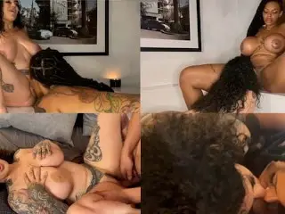 Nasty Threesome Arabelle Raphael Halle Hayes and Symon Uncut