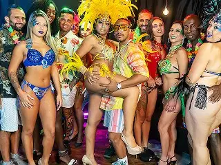 Anal Carnaval Samba Fuck Orgy