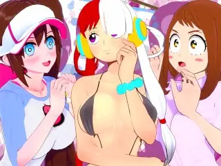 1 HOUR OF POPULAR ANIME HENTAI COMPILATION (One Piece, my Hero Academia, Pokemon)