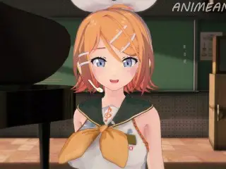 PROJECT SEKAI COLORFUL STAGE KAGAMINE RIN ANIME HENTAI 3D UNCENSORED