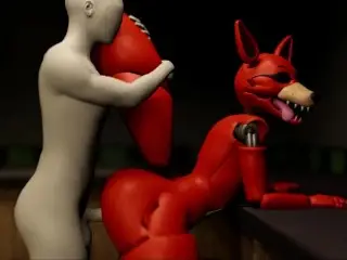 Me Vs. Raging FNAF FOXY (with a Big Dick)