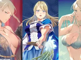 Charlotte Roselei Hentai Sexy Compilation - Black Clover