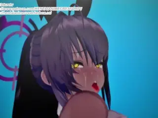 Kakudate Karin Blue Archive 3D HENTAI Animation Shortver