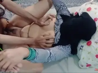 I Hope your Girlfriend isn't that Hot, Fucking her Tight Pakistani Pussy with Hot Moans