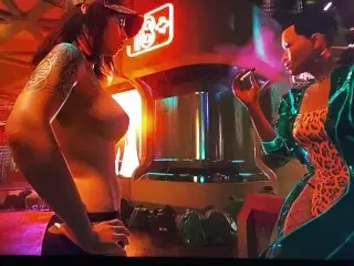 All CyberPunk 2077 Lesbian Joy Toy’s Sex Scenes! (Enjoy Choom!)