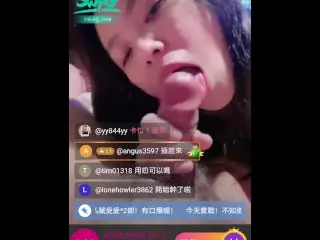 Taiwan Girl does Blowjob and got Fucked in Live Show | go Search Swag.live @amyabby