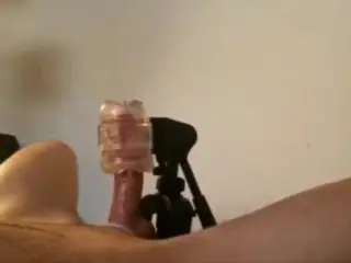 Fleshlight Thrusting Cock to Orgasam