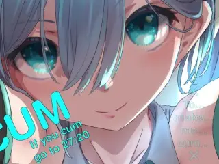 Premature Ejaculation FINALE Hatsune Miku Hentai JOI (Gentle Femdom Feet/Armpits)