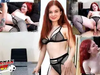 Cute Small Redhead College Girl miss Olivia 18 I Pickup Rough Casting Fuck - German Scout