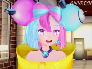 Pokemon Scarlet Violet Electric Gym Leader Lono Gets Fucked until Creampie - Anime Hentai 3d