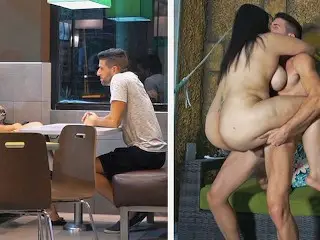 Slim Guy Dominates a Sexy Colombian BBW after she is Fed