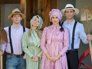 Busty Step Moms Pristine Edge & Penny Barber Swap and Bang Hard their Amish Step Sons - MomSwap