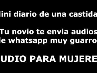 Novio Te Envia Audios De Whatsapp Despues De Hacerle Prometer que Nada De Pajas - Audio Para Mujeres