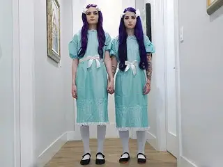 Full Video - Step Sisters Jessae Rosae & Val Steele Fuck One Guy In The Shining Parody - SisLovesMe Full Video